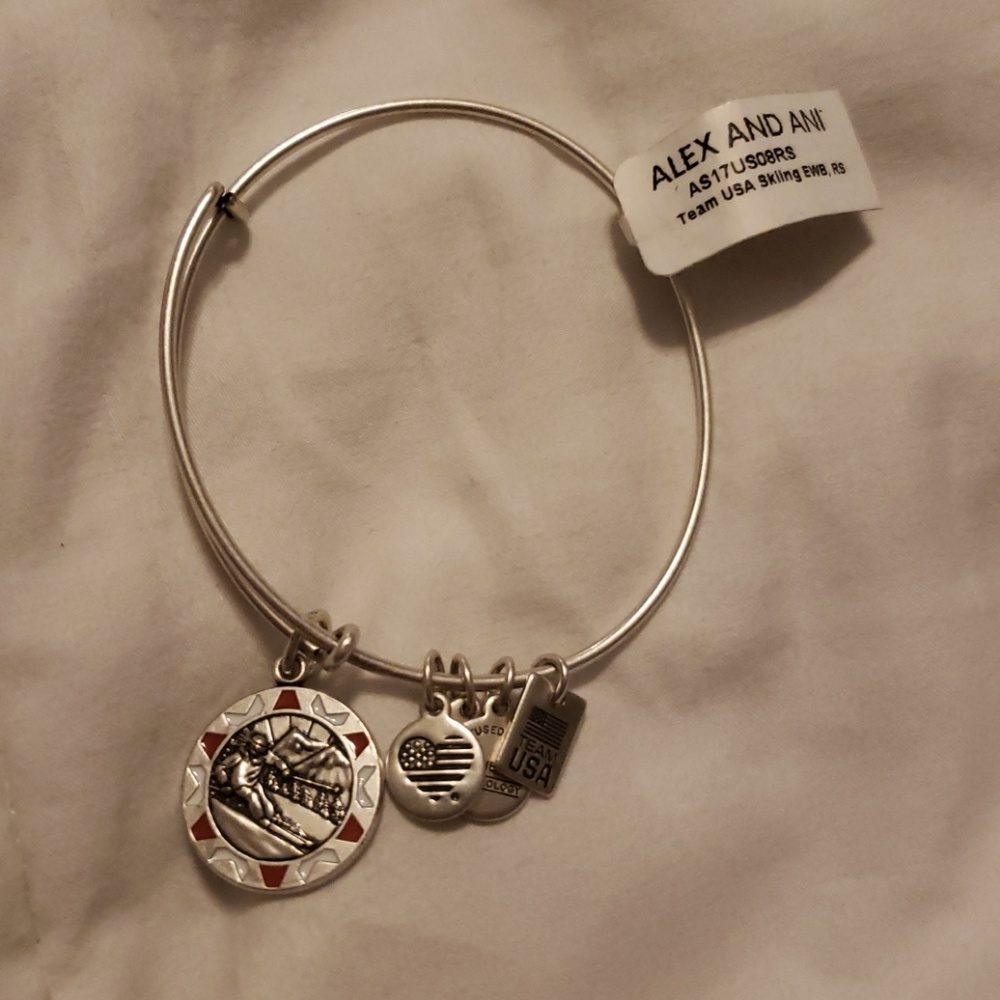 Alex and ani ski bracelet